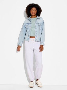 Wild Fable™ Women's Mid-Rise Baggy Jogger Pants - Heather Gray XXL